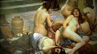 Vintage erotic drawings showcase classic sensual art style