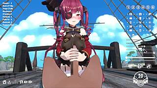 Captain, are you horny? I wanna screw the big-breasted captain of my dreams!