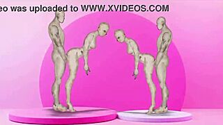 I-I can't stop fucking these twin girls in anime hentai, it's so hot!