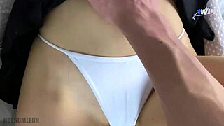 Is this 18yo big tit girl getting fucked for homework?