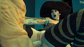 Halloween 3D anime hentai with hardcore banging for the holiday thrill.