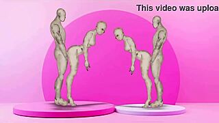 I-I can't stop fucking these twin girls in anime hentai, it's so hot!