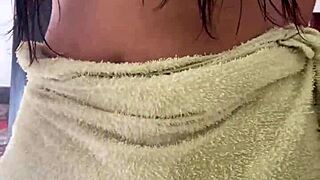 This is a hidden camera video of a college girl named tenns18 who is very curvaceous