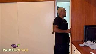 gay stepfather fucks twink ass with big black cock