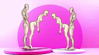 I-I can't stop fucking these twin girls in anime hentai, it's so hot!