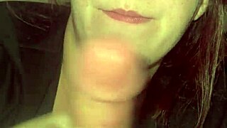 Quick blowjob before work with handjob