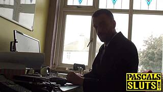 Busty sub milf in intense scene