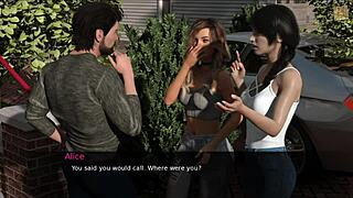 pine falls 37 features big tits in 3d hentai action