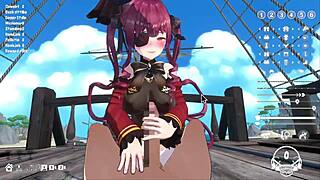 Captain, are you horny? I wanna screw the big-breasted captain of my dreams!