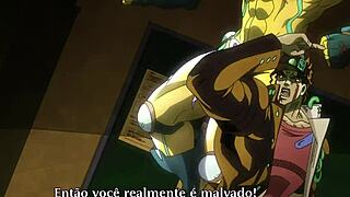 jojo's bizarre adventure ep 02 stardust crusaders legendado