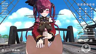 Captain, are you horny? I wanna screw the big-breasted captain of my dreams!