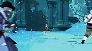 Open world games can be very hot especially with anime babes