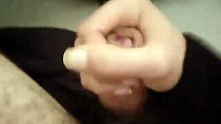 young portuguese guy enjoys active handjob