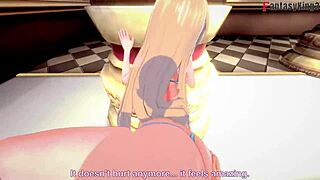 Rosalia Fucking Three Mario Bros In Fantasy