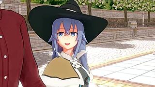 Eris Watches Roxy Fucking and Gets Horny in Mushoku Tensei Full Movie!