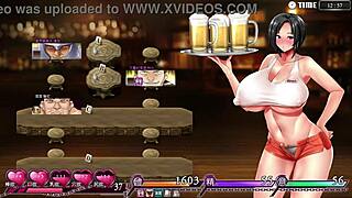 Karryns Prison Tavern Hentai Game Features Big Tits and Monster Cock Handjob Action. It’s Wild with Every Boob Bounce and Ass Grab.