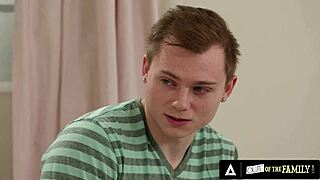 I Double Penetrated My Slutty Stepmom With My Roommate In Lingerie