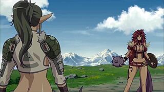 Anime Queens Blade Exiled Virgin Compilation