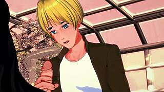 Hey, wanna see Eren pounding Armin hard in this Titan hentai?