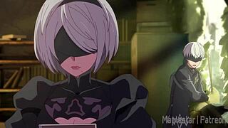 Intense 3D compilation with 2B from NierAutomata in stunning 4K action part 2.
