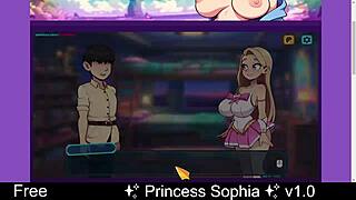 In This Cartoon Anime, Princess Sophia Version 1.0 Goes on a Suggestive Date with a Rich Suitor