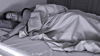 Early morning, slipping into wife's pussy feels like the best wake-up with loud moans