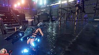 aria genesis plays hentai game, cures friend with sex