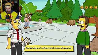 Simpsons Parody: Big Tits Hentai Game With Ass Fetish