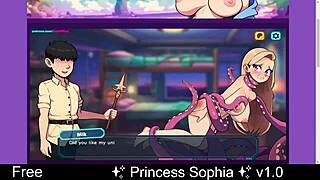 In This Cartoon Anime, Princess Sophia Version 1.0 Goes on a Suggestive Date with a Rich Suitor
