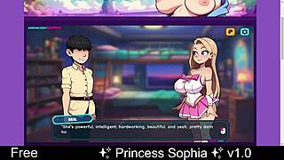 In This Cartoon Anime, Princess Sophia Version 1.0 Goes on a Suggestive Date with a Rich Suitor