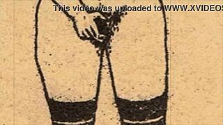 Erotic Alphabet Unveils Vintage Cartoon Charm