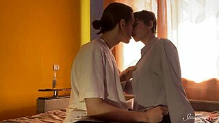 Teen Alisa Milks Dorian's Huge Cock