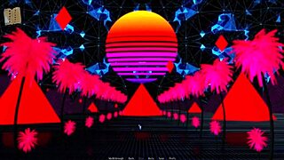 In the harem hotel, the cute 3D anime girl with big tits welcomes guests for sexy adventures