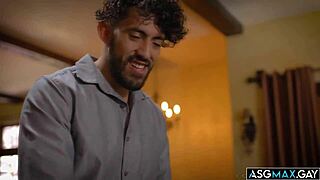 watch this intense gay threesome fuck sesh with des irez, drew sebastian, and zeno rey. they do bareback and blowjobs