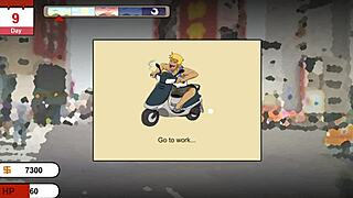 another cheating big boobs wife getting fucked in hentai game