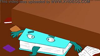 Library romance with tomni