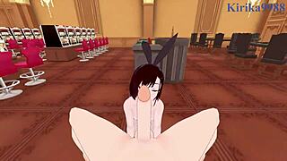 Shizuka Mikazuki And Beatrix Amerhauser Bunny Girl Intense Sex Pov Hentai!