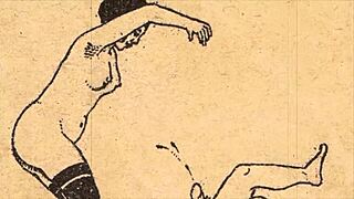 Erotic Alphabet Unveils Vintage Cartoon Charm