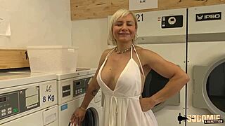 kim, french milf with big tits, bangs two young guys