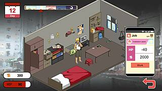 another cheating big boobs wife getting fucked in hentai game