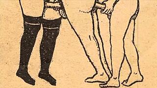 Erotic Alphabet Unveils Vintage Cartoon Charm