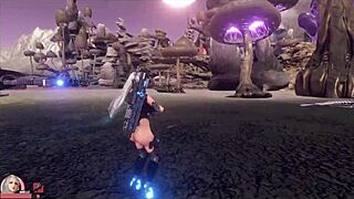 aria genesis plays hentai game, cures friend with sex