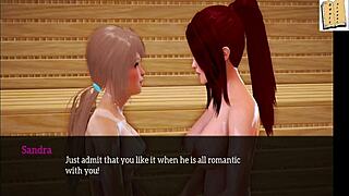 my new family explores kinky licking games