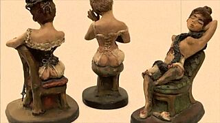 Vintage Erotic Cartoon Illustration