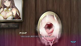 壁穴越しにお姉さんにしゃぶられる