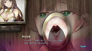 壁穴越しにお姉さんにしゃぶられる