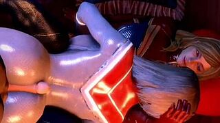 3D Animation Buttjob and Thighjob POV