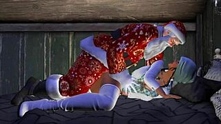 this christmas, i let santa use my back door instead of the front