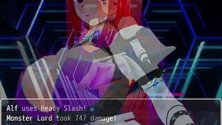 Girl B Hero Faces Monster Lord in Intense Hentai Scenes Part 39