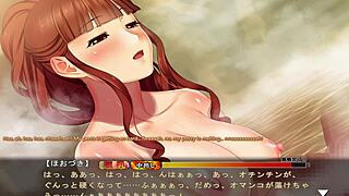 She says, Maid-san to boin game Hozuki scene 4 English with big tits.